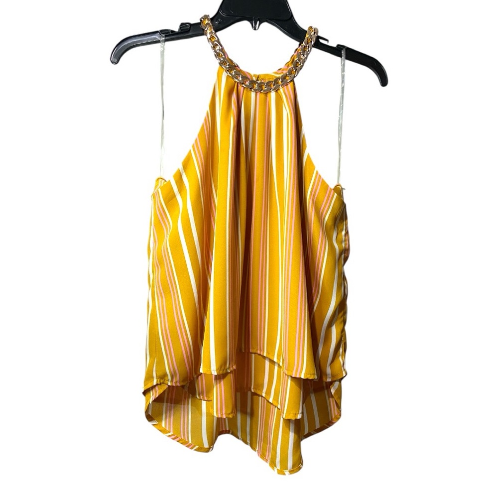 Stella Tweed Chain Link Tank Top